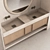 Modern Bathroom Furniture Set 13 3D model small image 3