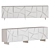 Modern Concrete Sideboard Dall'Agnese 3D model small image 3