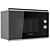 Bosch Serie 4 Built-In Microwave 3D model small image 5