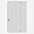 Sleek Aluminium Door 238 3D model small image 4