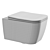 Montre Wall-Hung Toilet Set 3D model small image 4