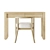 Kid's Wood Desk & Chair: Gemini and White Horse 3D model small image 6