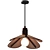 Modern Wood Pendant Light 3D model small image 2