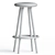 Modern Chic OVO Bar Stool 3D model small image 3