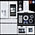 Samsung Bespoke Kitchen Appliance Set 3D model small image 2