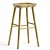 Sleek Vira Bar Counter Stools 3D model small image 1