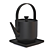 BORK K710 Black Teapot 3D 3D model small image 1