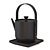 BORK K710 Black Teapot 3D 3D model small image 3