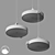 Elegant PDL2341 Pendant Light 3D model small image 2