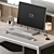 Workplace Essentials Set: Modern Ergonomic Furniture 3D model small image 2