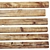 Vintage Wooden Boards Set 7 3D model small image 2