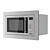 Haier Built-In Microwave Oven 3D model small image 1