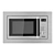 Haier Built-In Microwave Oven 3D model small image 2