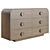 Modern Knob Dresser with VeneerTextures 3D model small image 6