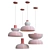 Japanese Wabi Sabi Pendant Lights 3D model small image 3