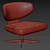 Stylish Bonaldo Olos Armchair 3D model small image 4