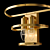 Postmodern Wall Vane Sconce 3D model small image 3