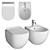 Artceram FILE 2.0 Bathroom Set 3D model small image 1