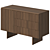  Sleek Render Vray Drawer Cabinet 3D model small image 1