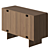  Sleek Render Vray Drawer Cabinet 3D model small image 3