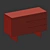  Sleek Render Vray Drawer Cabinet 3D model small image 4