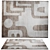 Ethnic Style Rug Set 3D model small image 6