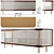 Vittoria Sideboard by Fendi Casa 3D model small image 12