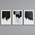 Abstract Set of Modern Picture Frames 3D model small image 3