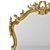 18th Century French Giltwood Mirror 3D model small image 2