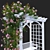 3D Climbing Rose Plant Models 3D model small image 2