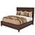 Lexington Walnut Creek Bed Frame 3D model small image 6