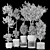 Artificial Bonsai Olive Tree Pot 3D model small image 7