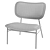 Casa Covre Vintage School-Inspired Armchair 3D model small image 7