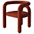 Elegant 3D Acia Chair Model 3D model small image 2