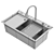 Lefton Kitchen Sink Set KS2203 3D model small image 7