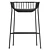 Jeanette Modern Bar Stool 82.5cm 3D model small image 2