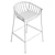 Jeanette Modern Bar Stool 82.5cm 3D model small image 6