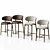 Calligaris Oleandro Stools Set 3D model small image 6