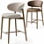 Calligaris Oleandro Stools Set 3D model small image 11