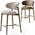 Calligaris Oleandro Stools Set 3D model small image 12