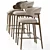 Calligaris Oleandro Stools Set 3D model small image 16