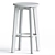 Swivel Wood Norden Stools 3D model small image 3