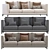 Contemporary Minotti Andersen Sofa Model 3D model small image 4