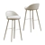 Bodega Bar Stool - Chic & Sleek 3D model small image 2