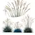 Silver Blue Ornamental Grass 3D Model 3D model small image 1