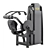 Technogym Abdominal Crunch Exercise Equipment 3D model small image 2