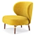 Elegant Louis Armchair 3D Model 3D model small image 5