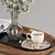 Elegant Coffee Table Decor Set 3D model small image 7