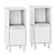 Ikea Eket Storage Combo Stand 3D model small image 6