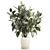 Modern Concrete Vase Ficus Collection 3D model small image 6